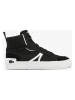 Lacoste Leder-Sneakers in Schwarz