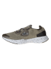 Lacoste Sneakers in Khaki/ Schwarz