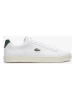 Lacoste Skórzane sneakersy w kolorze biało-zielonym