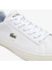 Lacoste Skórzane sneakersy w kolorze biało-zielonym