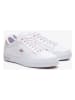 Lacoste Skórzane sneakersy w kolorze białym