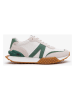 Lacoste Leder-Sneakers in Weiß/ Grün