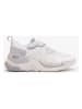 Lacoste Leder-Sneakers in Creme/ Grau