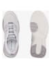 Lacoste Leren sneakers crème/grijs