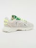 Lacoste Leren sneakers wit/groen