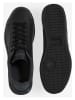 Lacoste Skórzane sneakersy w kolorze czarnym