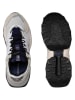 Lacoste Leren sneakers wit/donkerblauw