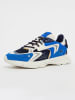Lacoste Leder-Sneakers in Dunkelblau/ Blau