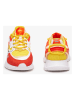 Lacoste Leder-Sneakers in Gelb/ Orange