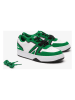 Lacoste Leren sneakers wit/groen