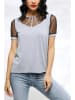 Milan Kiss Shirt lichtgrijs