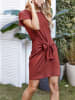 Milan Kiss Kleid in Bordeaux