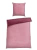 Schiesser Feinbiber-Bettwäsche-Set  in Rosa