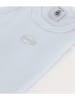 PETIT BATEAU 2-delige set: onderhemden lichtblauw/wit