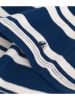 PETIT BATEAU Kleid in Dunkelblau/ Weiß
