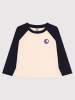 PETIT BATEAU Longsleeve crème/donkerblauw