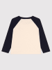 PETIT BATEAU Longsleeve crème/donkerblauw