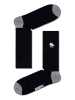 Happy Socks 4-delige set: sokken zwart/wit