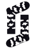 Happy Socks 4-delige set: sokken zwart/wit