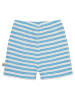 loud + proud Shorts in Weiß/ Hellblau