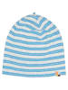 loud + proud Beanie wit/lichtblauw
