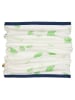 loud + proud Colsjaal wit/donkerblauw/groen