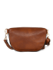Mia Tomazzi Leder-Gürteltasche "Eginardo" in Braun - (B)23 x (H)17 x (T)7 cm