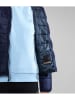 Napapijri Doorgestikte jas donkerblauw