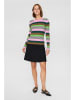 NÜMPH Sweter w kolorze zielono-jasnoróżowym