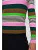 NÜMPH Pullover in Rosa/ Grün