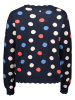 NÜMPH Sweter w kolorze granatowym
