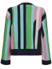 NÜMPH Pullover in Grün/ Hellblau