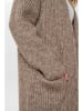 NÜMPH Kardigan w kolorze szarobrązowym