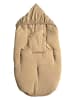 Kaiser Naturfellprodukte Babyschalen-Fußsack in Hellbraun - (L)80 x (B)40 cm