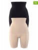 Petit Fleur 2-delige set: shape-broeken beige/zwart
