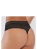 s.Oliver Stringi high waist w kolorze czarnym