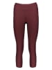 ON RUNNING Legginsy sportowe w kolorze czerwonym