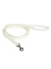 Paikka Hondenriem "Glow" wit - (L)180 x (B)1,5 cm