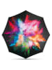 happy rain Parasol w kolorze czarnym ze wzorem - Ø 105 cm