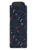 SMATI Parasol w kolorze czarnym ze wzorem - Ø 93 cm