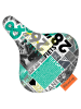 BikeCap Fietszadelhoes groen/meerkleurig