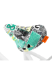 BikeCap Fietszadelhoes groen/meerkleurig