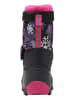 Kangaroos Winterstiefel "Bean IV" in Schwarz/ Pink