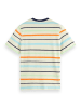 Scotch & Soda Shirt zandkleurig/oranje/lichtblauw