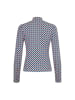 Scotch & Soda Sweter w kolorze błękitno-bordowym