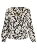 Scotch & Soda Blouse zwart/wit
