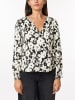 Scotch & Soda Bluse in Schwarz/ Weiß