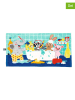 moses. 2-delige set: magische handdoeken donkerblauw/mintgroen - (L)60 x (B)30 cm