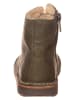 kmins Leren boots kaki