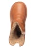 kmins Leder-Winterstiefel in Hellbraun
